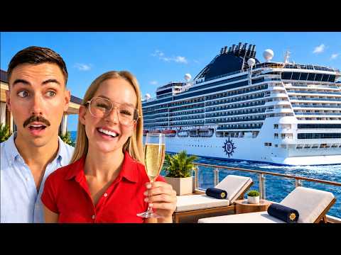 Thumbnail for the video We Tried First Class on a Cruise Ship ๐ฅ